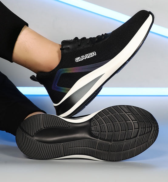 Steel Toe Sports Safety Shoes - Model SS61 - Holographic Light Reflective