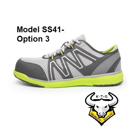 Composite Toe Sports Safety Work Shoes - Model SS41 (Option 2)